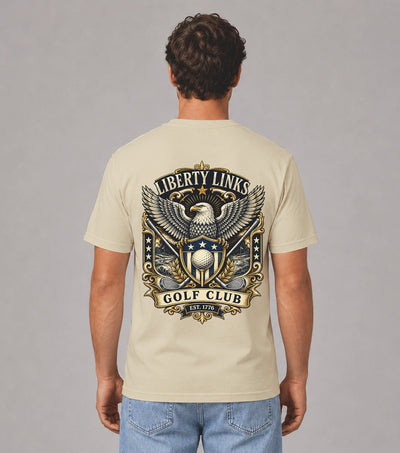 Liberty Links Eagle Golf T-Shirt