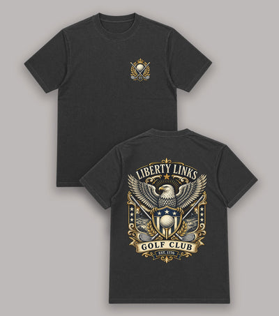Liberty Links Eagle Golf T-Shirt