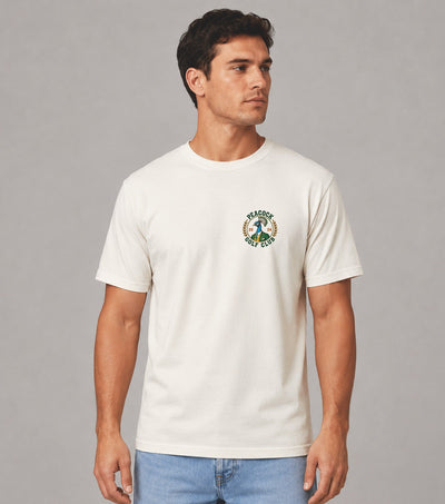 Proud Plume Same Game Peacock Golf T-Shirt