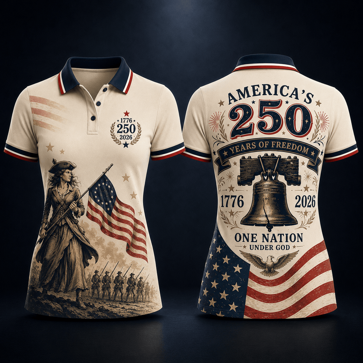 Patriotic USA 250th Anniversary Shirt – America’s 250th Years of Freedom 1776 Vintage 4th of July Party Outfit