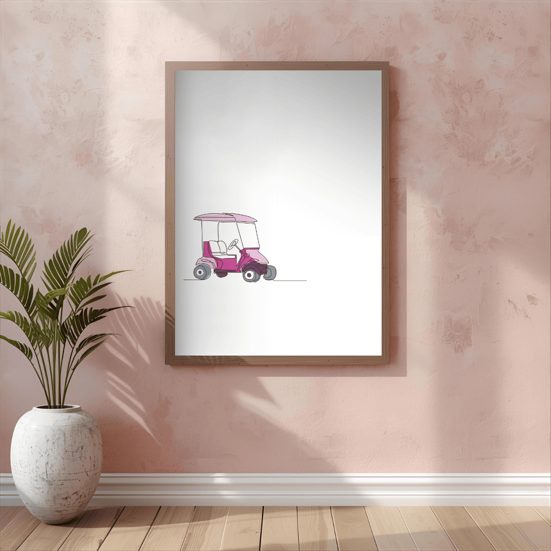 Golf Kart - Pink