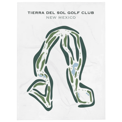 Tierra Del Sol Golf Club, New Mexico - Printed Golf Course