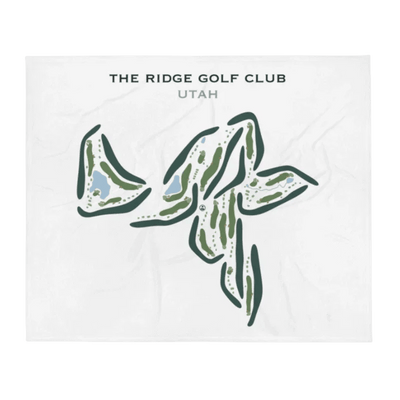 The Ridge Golf Club, Utah - Printed Golf Course