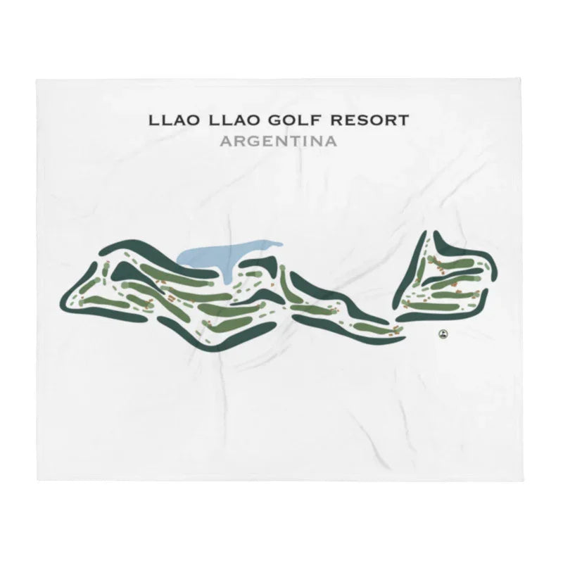 Llao Llao Golf Resort, Argentina - Printed Golf Course