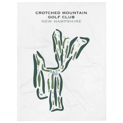 Crotched Mountain Golf Club, New Hampshire - Printed Golf Course
