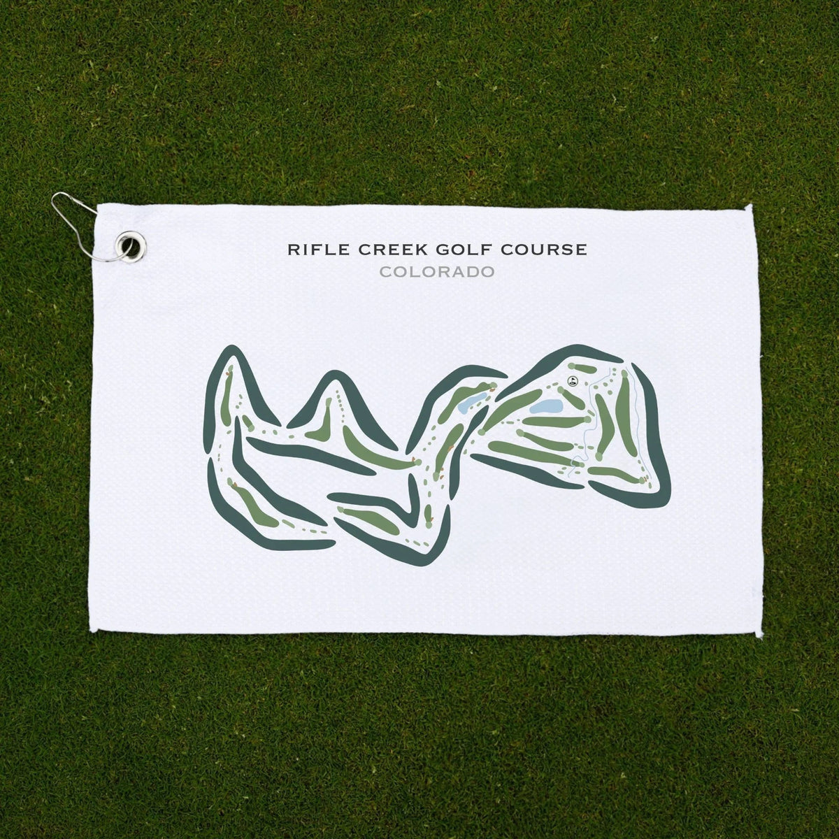 Rifle Creek Golf Course, Colorado - Printed Golf Course