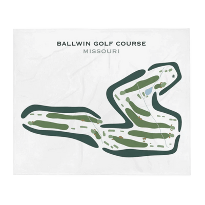 Ballwin Golf Course, Missouri - Printed Golf Course