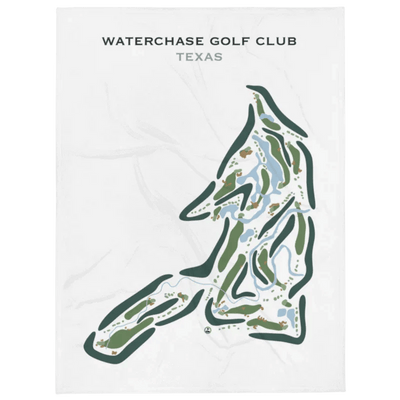 Waterchase Golf Club, Texas - Printed Golf Course