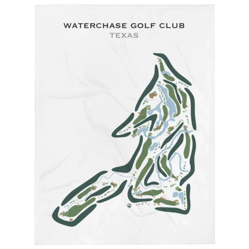 Waterchase Golf Club, Texas - Printed Golf Course