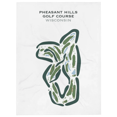 Pheasant Hills Golf Course, Wisconsin - Printed Golf Course