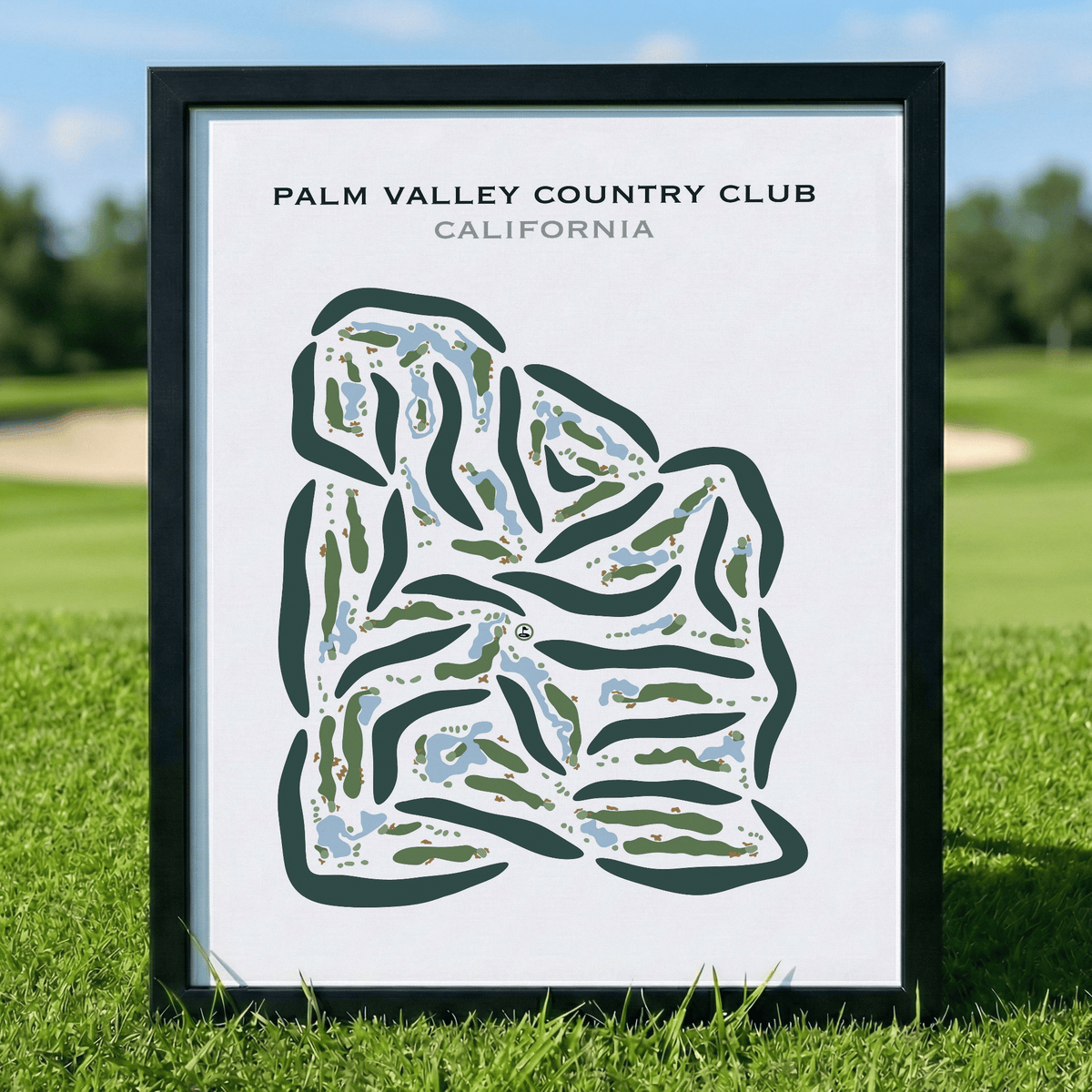 Palm Valley Country Club, California - Printed Golf Course