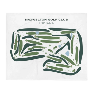 Maxwelton Golf Club, Indiana - Printed Golf Course