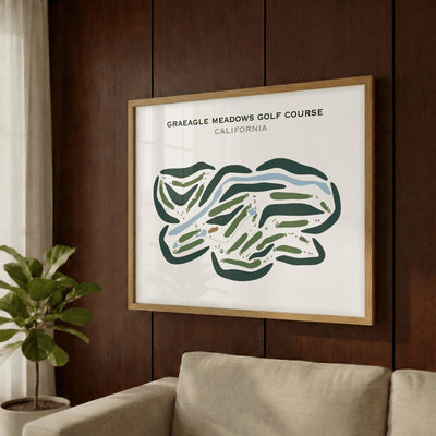 Graeagle Meadows Golf Course, California - Printed Golf Course