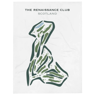 The Renaissance Club, Scotland - Printed Golf Course