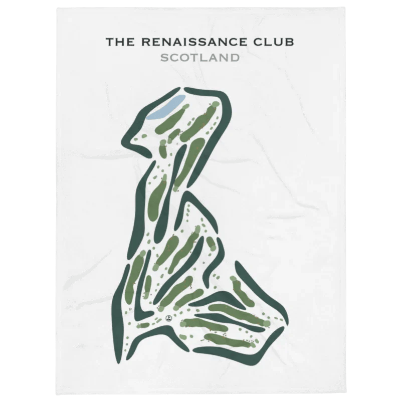 The Renaissance Club, Scotland - Printed Golf Course