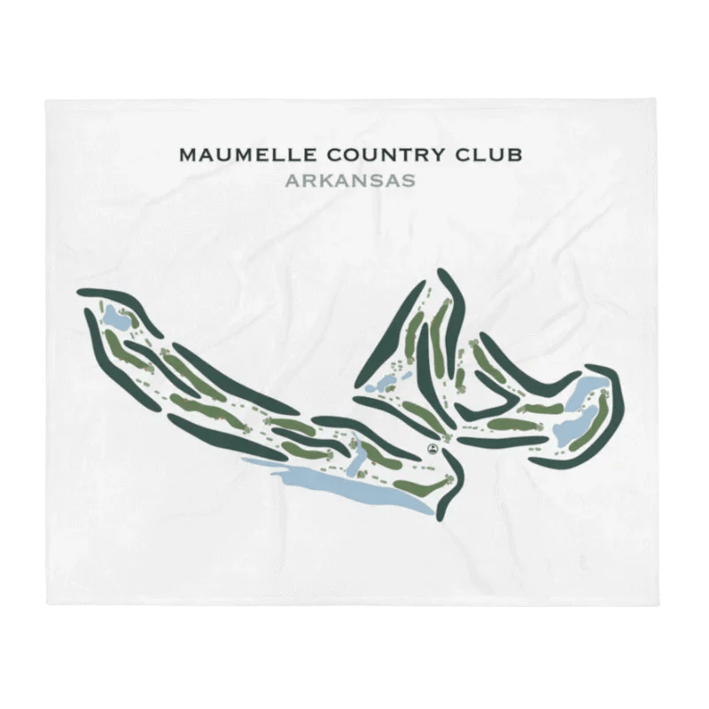 Maumelle Country Club, Arkansas - Printed Golf Course