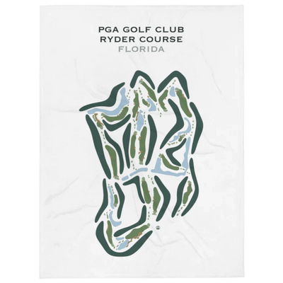 PGA Golf Club - Ryder Course, Florida - Printed Golf Course