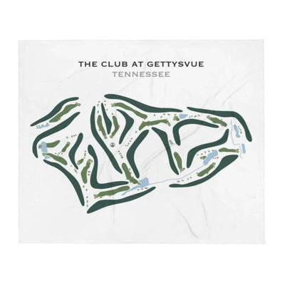 The Club at Gettysvue, Tennessee - Printed Golf Course