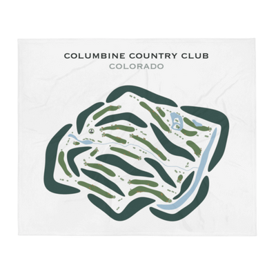 Columbine Country Club, Colorado - Printed Golf Course