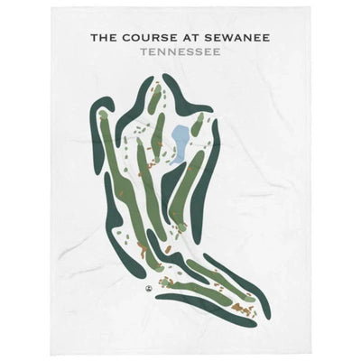 The Course at Sewanee, Tennessee - Printed Golf Course