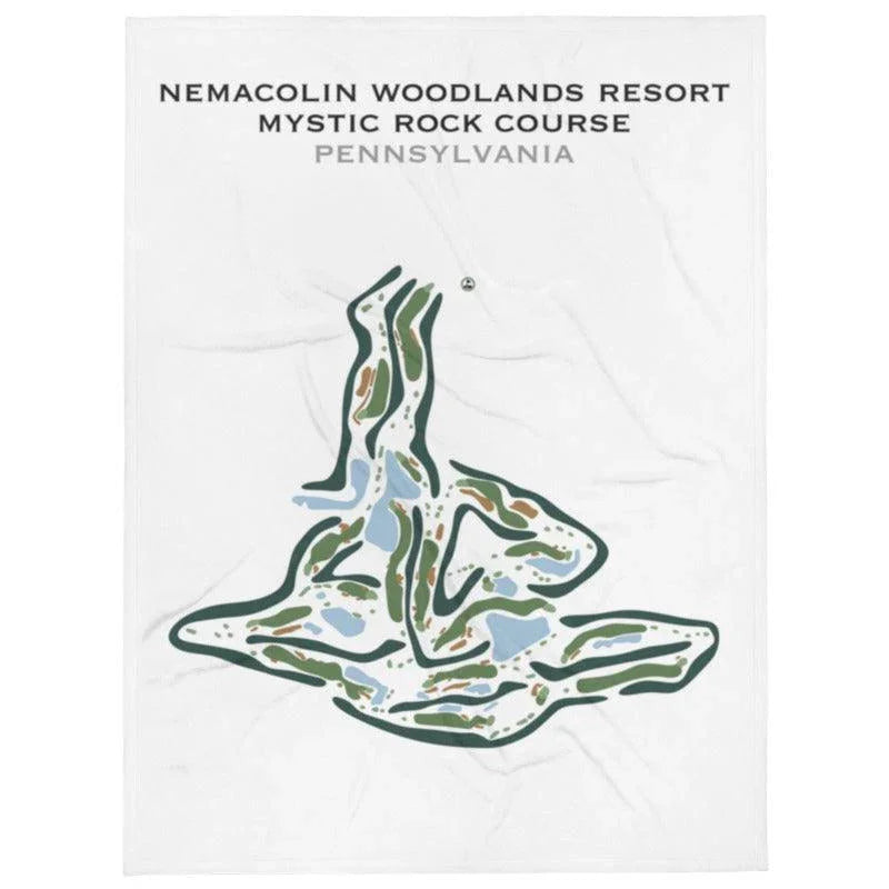 Nemacolin Woodlands Resort, Mystic Rock Course, Pennsylvania - Printed Golf Course
