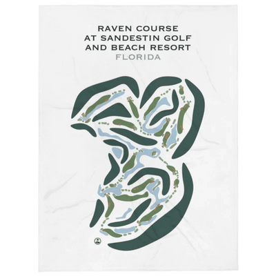 Sandestin Golf and Beach Resort, The Raven Golf Course, Florida - Printed Golf Course