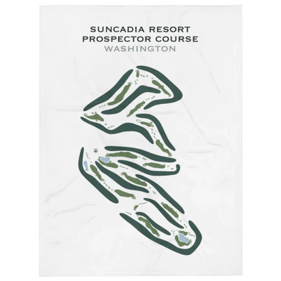 Suncadia Resort, Prospector Course, Washington - Printed Golf Course