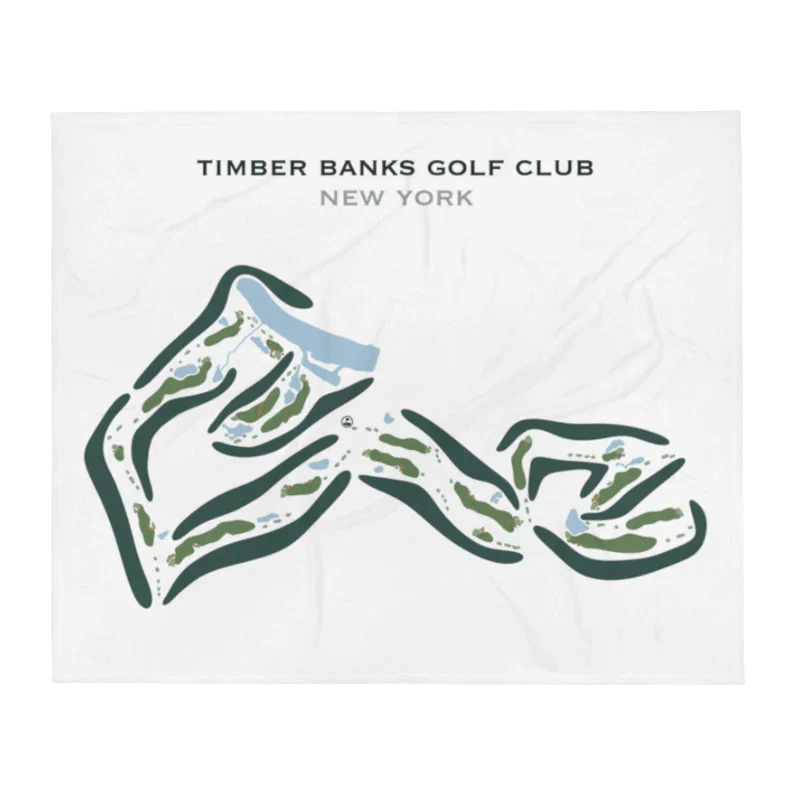 Timber Banks Golf Club, New York - Printed Golf Course