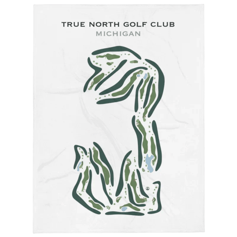True North Golf Club, Michigan - Printed Golf Course