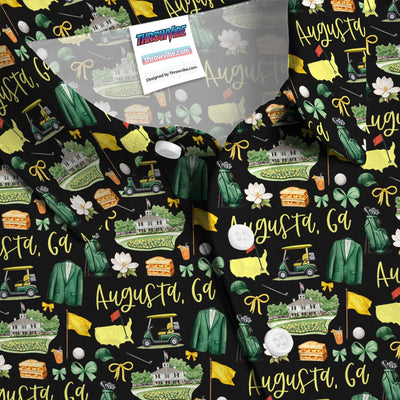 Masters Augusta Golf Pattern Shirt, Augusta National Golf Shirt For Men, Golf Tournament Gift
