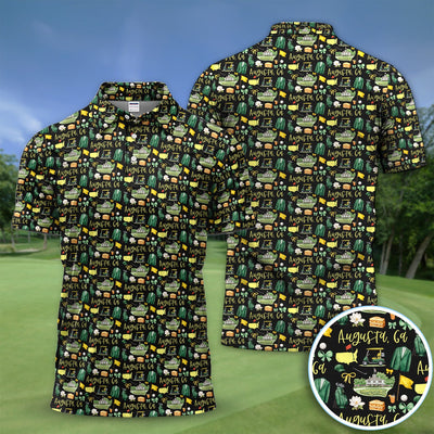 Masters Augusta Golf Pattern Shirt, Augusta National Golf Shirt For Men, Golf Tournament Gift