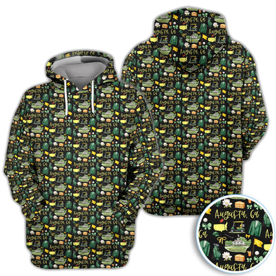 Masters Augusta Golf Pattern Shirt, Augusta National Golf Shirt For Men, Golf Tournament Gift