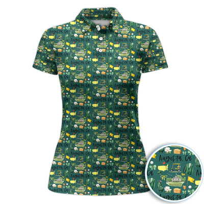 Masters Augusta Golf Pattern Shirt, Augusta National Golf Shirt For Men, Golf Tournament Gift
