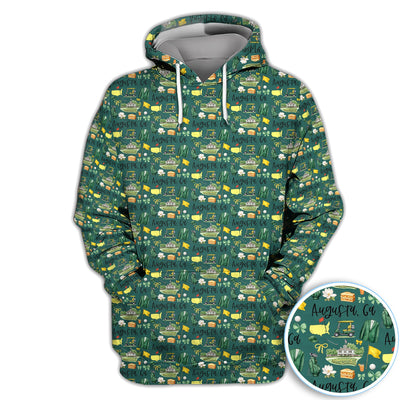 Masters Augusta Golf Pattern Shirt, Augusta National Golf Shirt For Men, Golf Tournament Gift