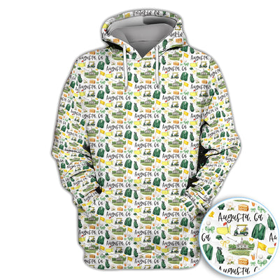 Masters Augusta Golf Pattern Shirt, Augusta National Golf Shirt For Men, Golf Tournament Gift