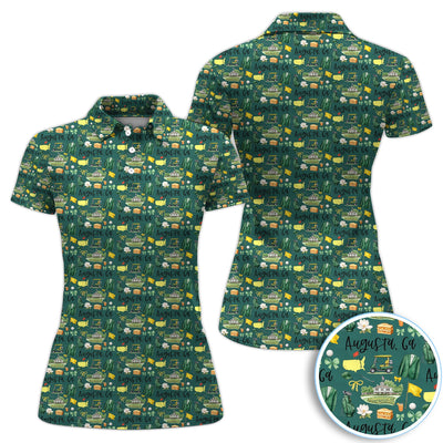 Masters Augusta Golf Pattern Shirt, Augusta National Golf Shirt For Men, Golf Tournament Gift