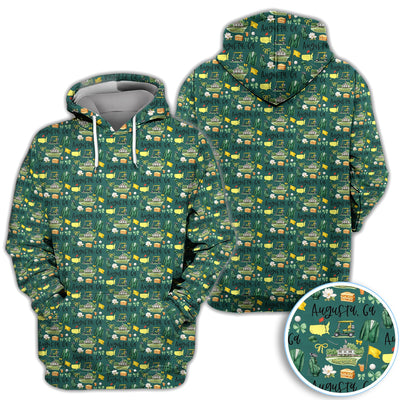 Masters Augusta Golf Pattern Shirt, Augusta National Golf Shirt For Men, Golf Tournament Gift