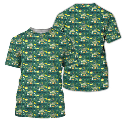 Masters Augusta Golf Pattern Shirt, Augusta National Golf Shirt For Men, Golf Tournament Gift