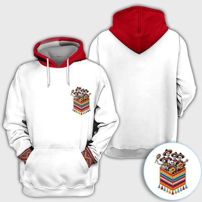 Funny Mariachi Skeleton Golf Pattern Shirt, Cinco De Mayo Golf Shirt For Men, Fiesta Gift