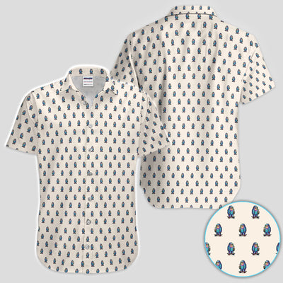 Funny Yeti Pattern Golf Polos, Bigfoot Coffee Skateboard Golf Shirt, Crazy Golf Shirts For Men