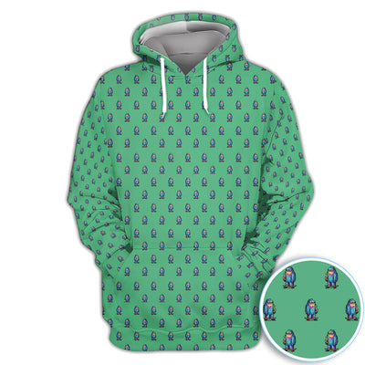 Funny Yeti Pattern Golf Polos, Bigfoot Coffee Skateboard Golf Shirt, Crazy Golf Shirts For Men