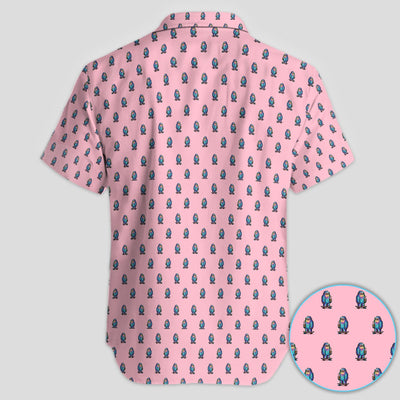 Funny Yeti Pattern Golf Polos, Bigfoot Coffee Skateboard Golf Shirt, Crazy Golf Shirts For Men