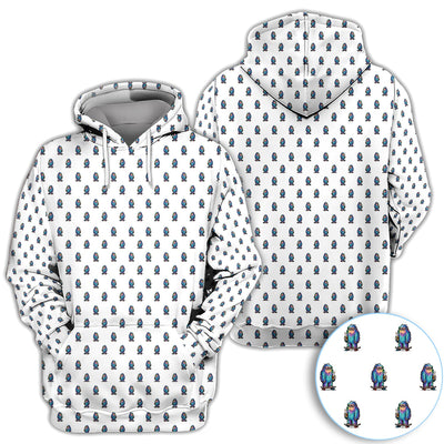Funny Yeti Pattern Golf Polos, Bigfoot Coffee Skateboard Golf Shirt, Crazy Golf Shirts For Men