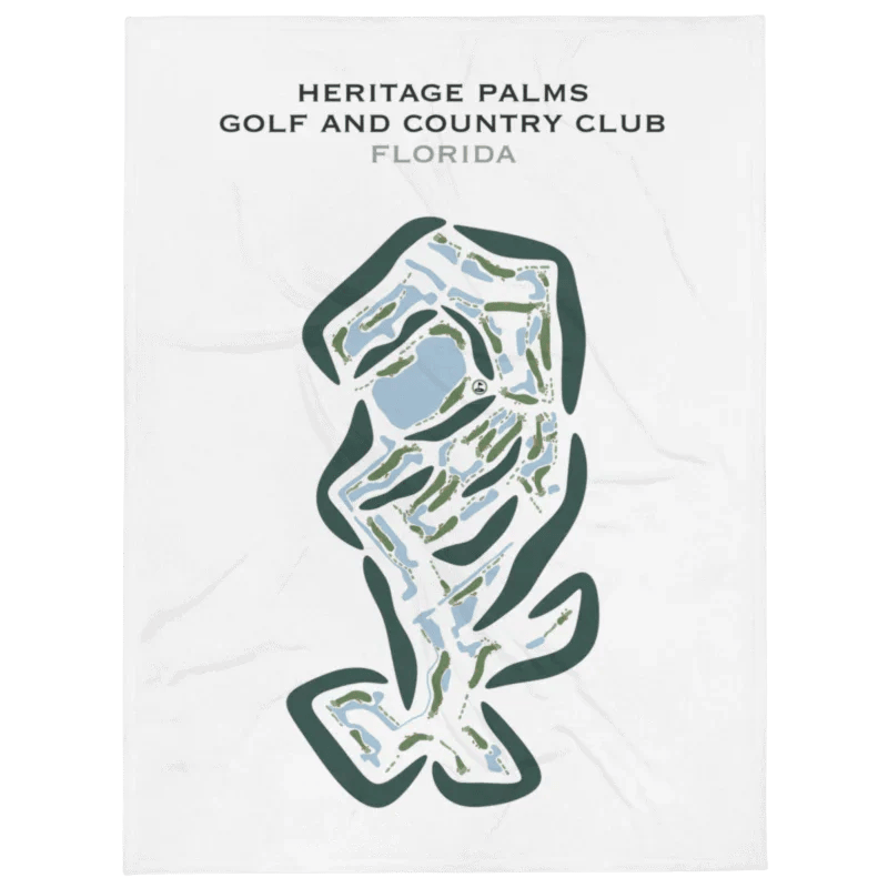 Heritage Palms Golf & Country Club, Florida - Printed Golf Course