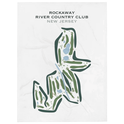 Rockaway River Country Club, New Jersey - Printed Golf Course