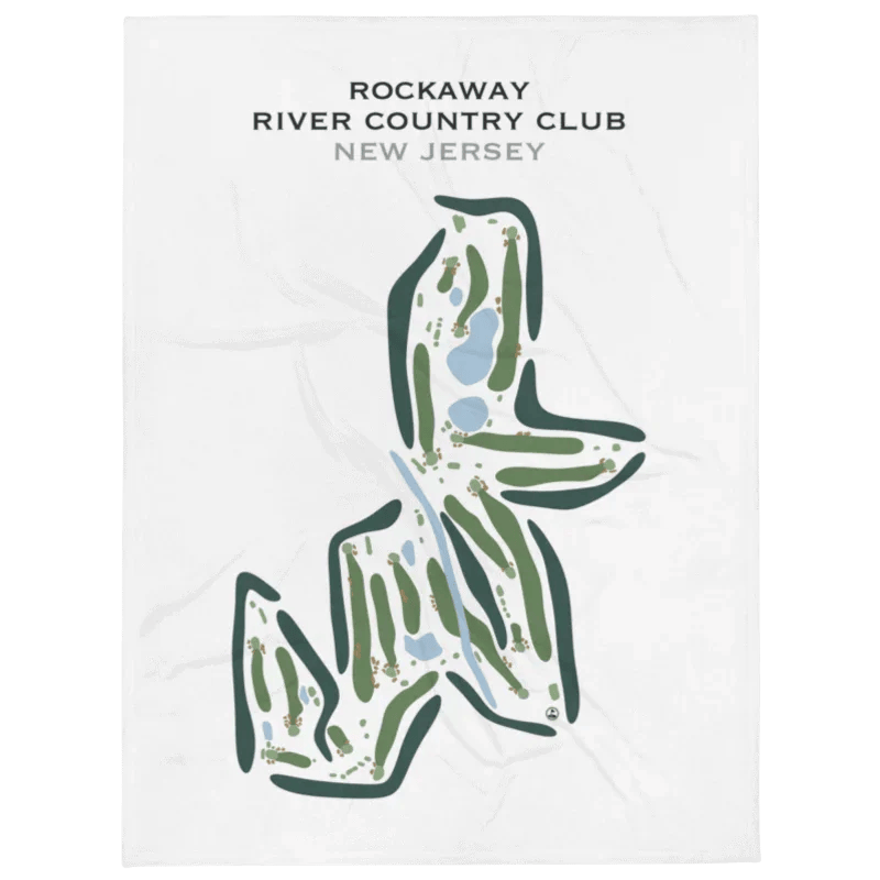 Rockaway River Country Club, New Jersey - Printed Golf Course