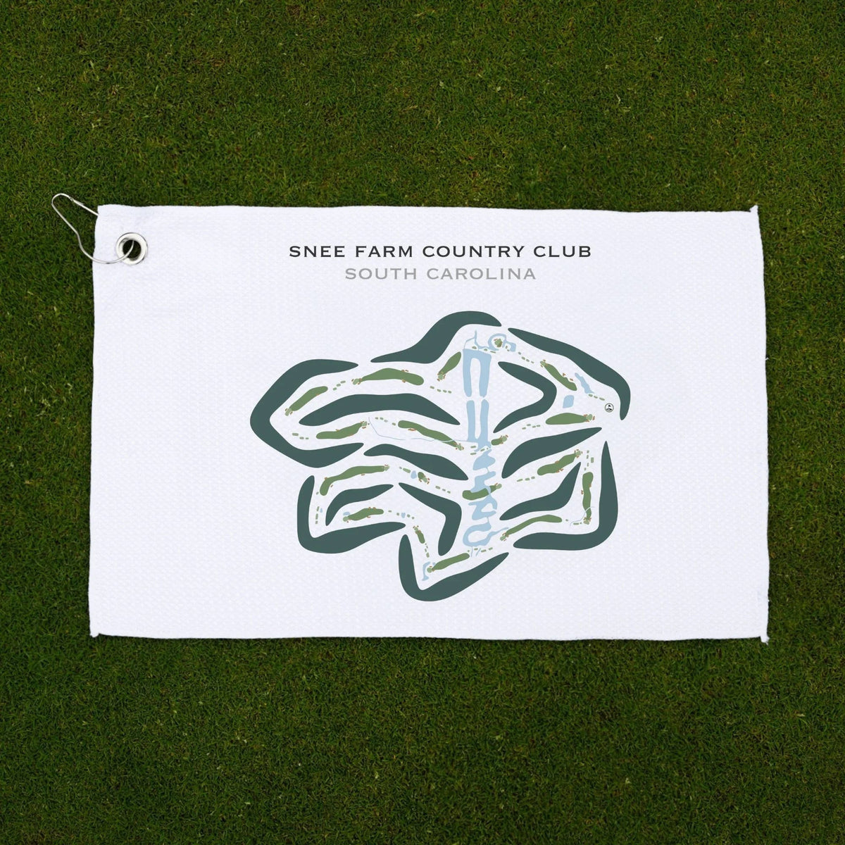 Snee Farm Country Club, South Carolina - Printed Golf Course