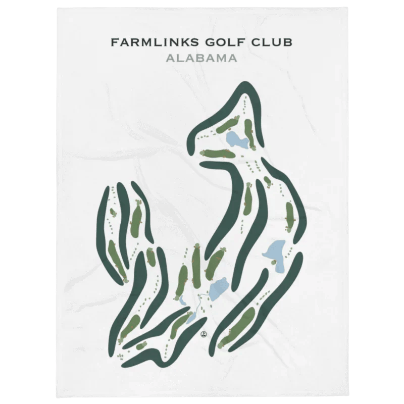 FarmLinks at Pursell Farms, Alabama - Printed Golf Course