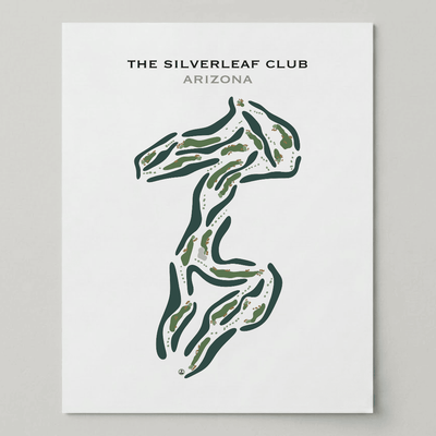 The Silverleaf Club, Arizona - Printed Golf Course