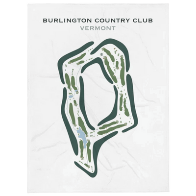 Burlington Country Club, Vermont - Printed Golf Course